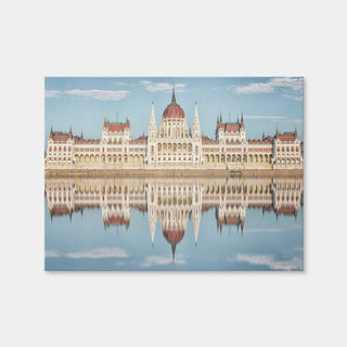 AUTO-MOCKUP WHITE | Hungarian Parliament Building | 1 Piece | Gallery Wrap Canvas | group=4x3