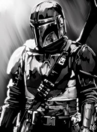 Hunter In Light Wall Art
