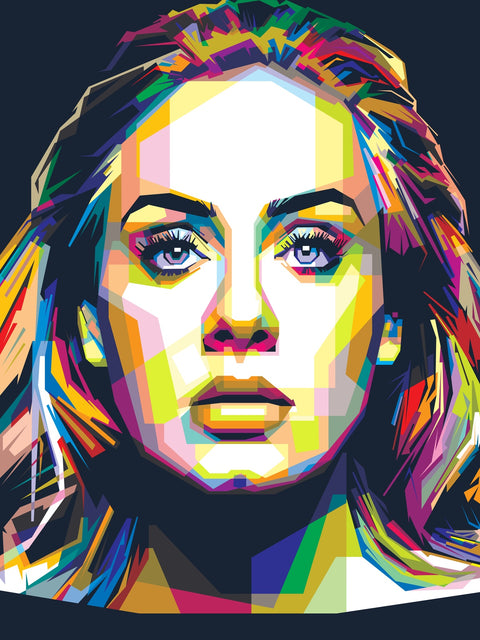 Hypnotising Adele Wall Art