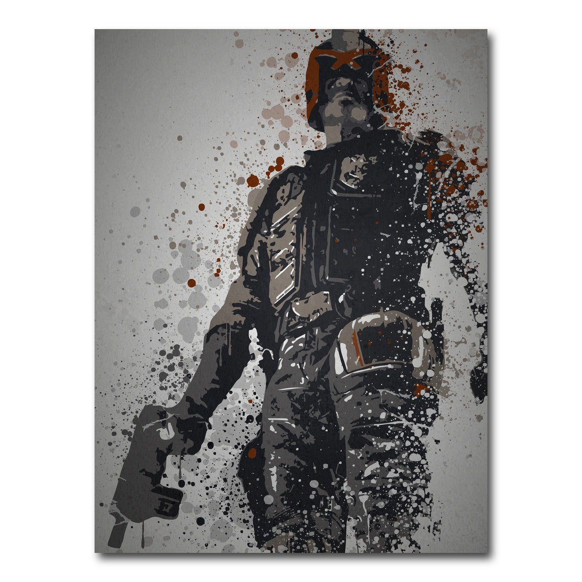 AUTO-MOCKUP WHITE | I Am The Law | 1 Piece | Gallery Wrap Canvas | group=3x4