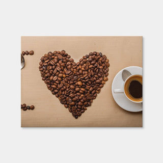 AUTO-MOCKUP WHITE | I Love Coffee | 1 Piece | Gallery Wrap Canvas | group=4x3