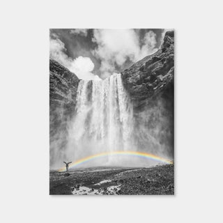 AUTO-MOCKUP WHITE | Iceland Skogafoss | 1 Piece | Gallery Wrap Canvas | group=3x4