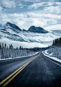 Icy Roads Wall Art