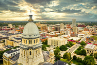 Illinois State Capitol & Springfield Wall Art