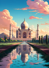 India - Taj Mahal Wall Art