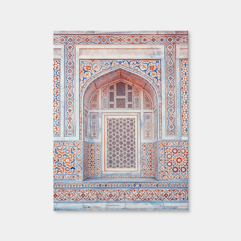 AUTO-MOCKUP WHITE | Indian Architecture | 1 Piece | Gallery Wrap Canvas | group=3x4