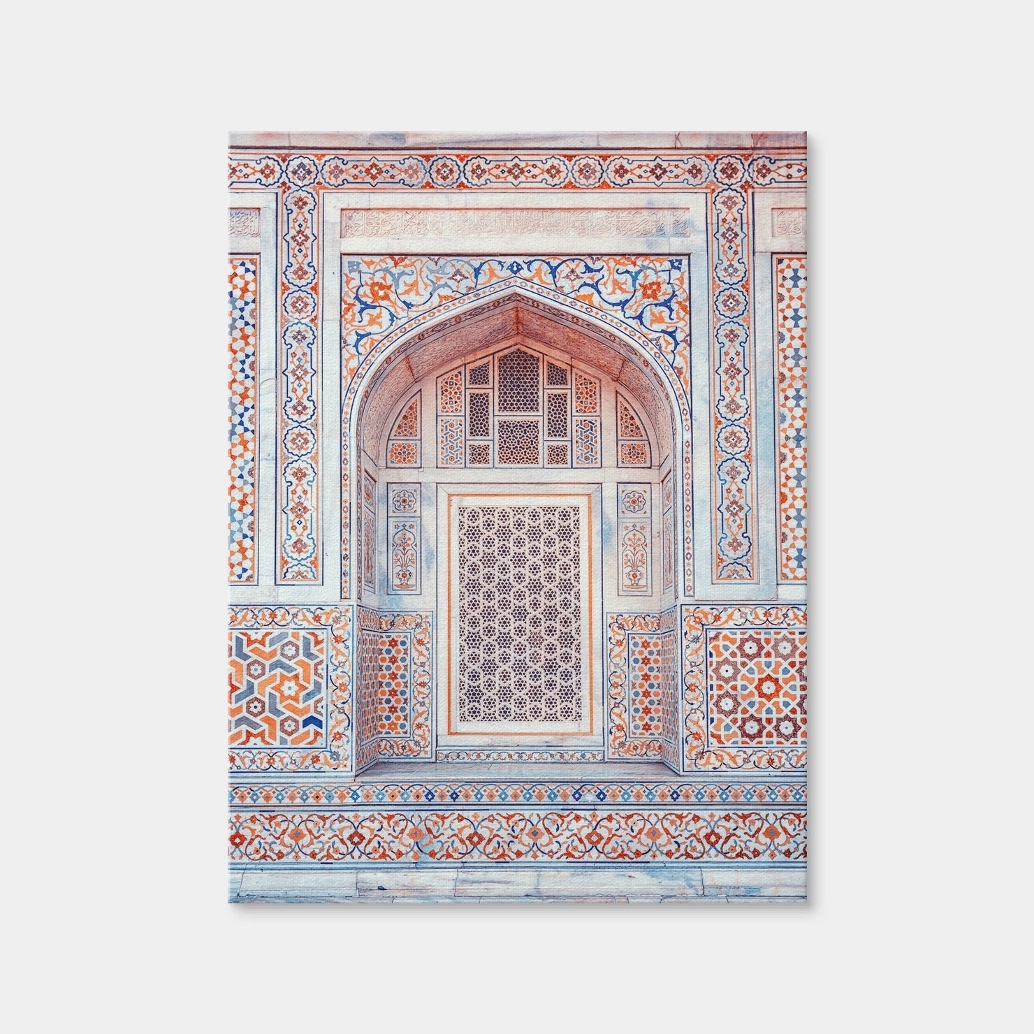 AUTO-MOCKUP WHITE | Indian Architecture | 1 Piece | Gallery Wrap Canvas | group=3x4