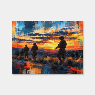 AUTO-MOCKUP WHITE | Into the Darkness – Sicario | 1 Piece | Gallery Wrap Canvas | group=4x3