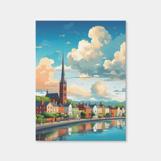 AUTO-MOCKUP WHITE | Ireland - Cork | 1 Piece | Gallery Wrap Canvas | group=3x4
