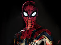 Iron Spider portrait Wall Art