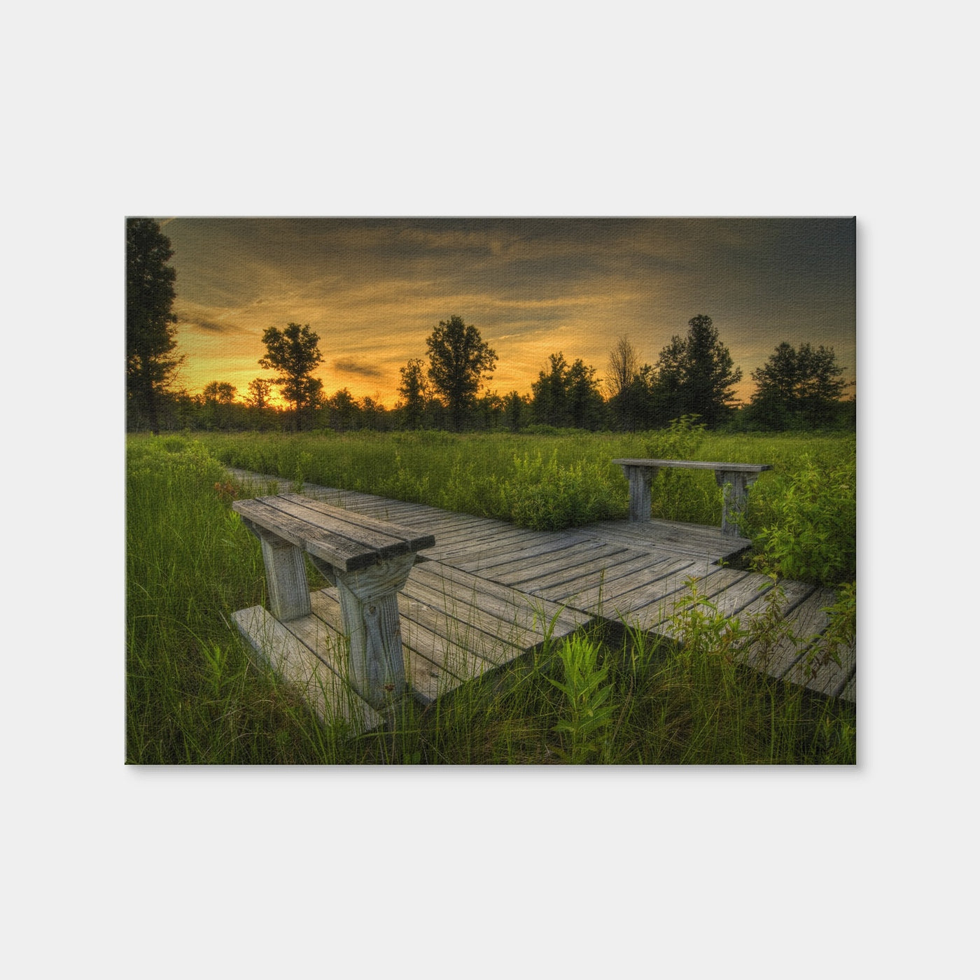 AUTO-MOCKUP WHITE | Irwin Prairie Sunset | 1 Piece | Gallery Wrap Canvas | group=4x3