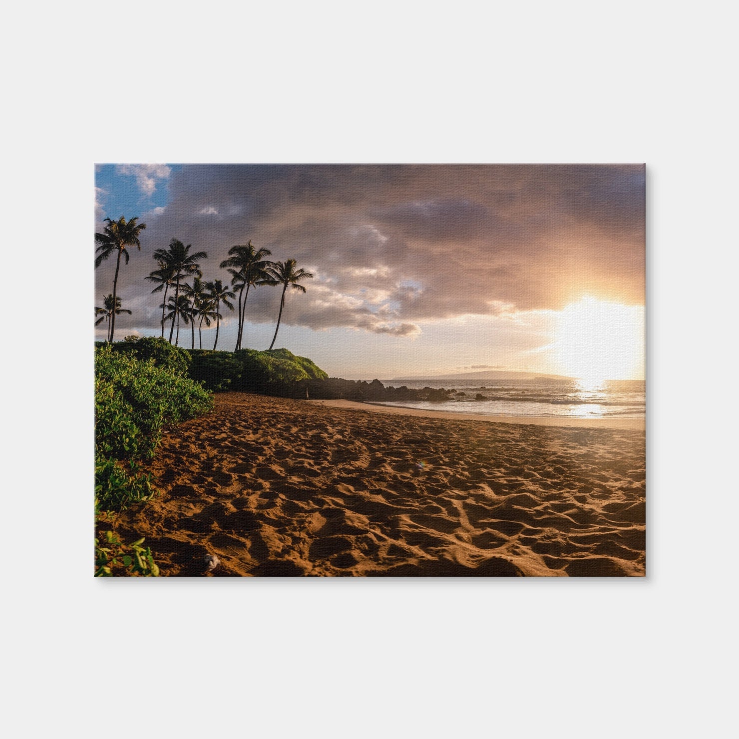 AUTO-MOCKUP WHITE | Island Sunset | 1 Piece | Gallery Wrap Canvas | group=4x3
