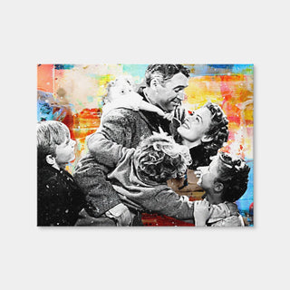 AUTO-MOCKUP WHITE | It's a Wonderful Life | 1 Piece | Gallery Wrap Canvas | group=4x3