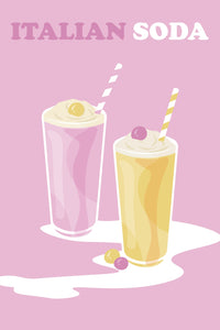 Italian Soda Wall Art