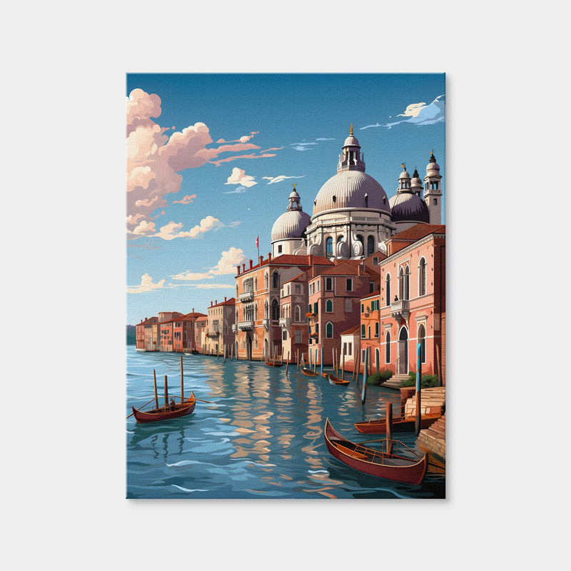 AUTO-MOCKUP WHITE | Italy - Venice | 1 Piece | Gallery Wrap Canvas | group=3x4