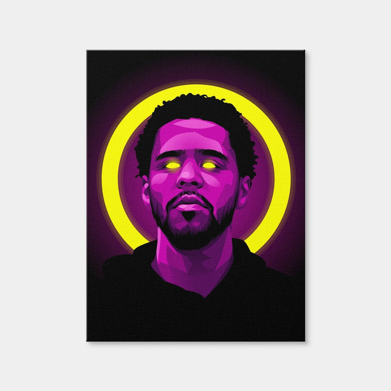 AUTO-MOCKUP WHITE | J. Cole | 1 Piece | Gallery Wrap Canvas | group=3x4