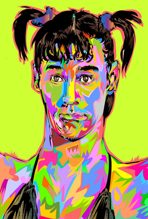 JIM CARREY DRAG Wall Art