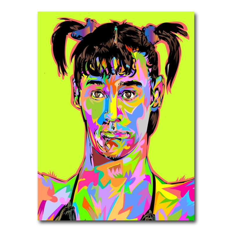 AUTO-MOCKUP WHITE | JIM CARREY DRAG | 1 Piece | Gallery Wrap Canvas | group=3x4