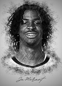 Ja Morant Wall Art