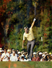Jack Nicklaus 17th Hole Birdie Wall Art