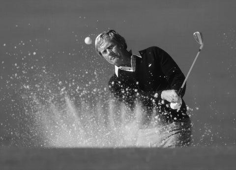 Jack Nicklaus Grayscale Wall Art