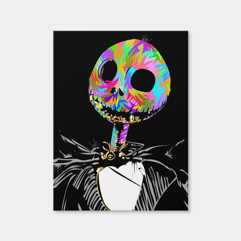 AUTO-MOCKUP WHITE | Jack Skellington | 1 Piece | Gallery Wrap Canvas | group=3x4