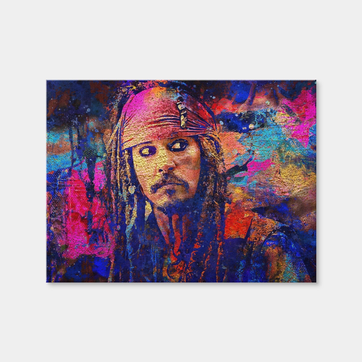 AUTO-MOCKUP WHITE | Jack Sparrow | 1 Piece | Gallery Wrap Canvas | group=4x3
