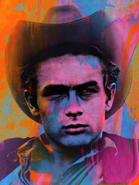 James Dean Cowboy Wall Art