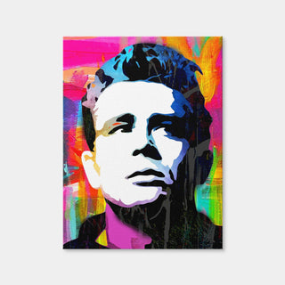 AUTO-MOCKUP WHITE | James Dean Portrait | 1 Piece | Gallery Wrap Canvas | group=3x4
