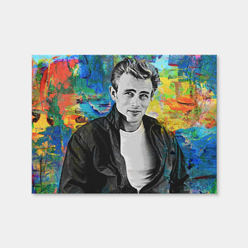 AUTO-MOCKUP WHITE | James Dean | 1 Piece | Gallery Wrap Canvas | group=4x3