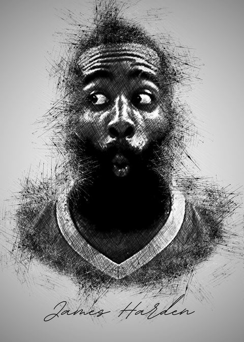 James Harden Wall Art
