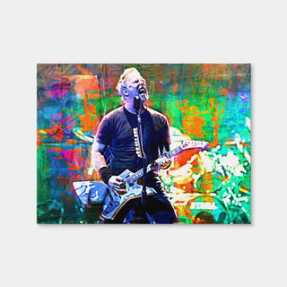AUTO-MOCKUP WHITE | James Hetfield | 1 Piece | Gallery Wrap Canvas | group=4x3