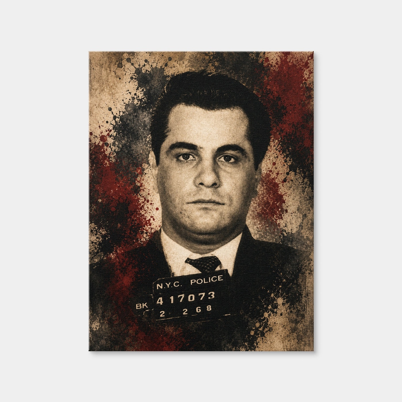 AUTO-MOCKUP WHITE | John Gotti | 1 Piece | Gallery Wrap Canvas | group=3x4