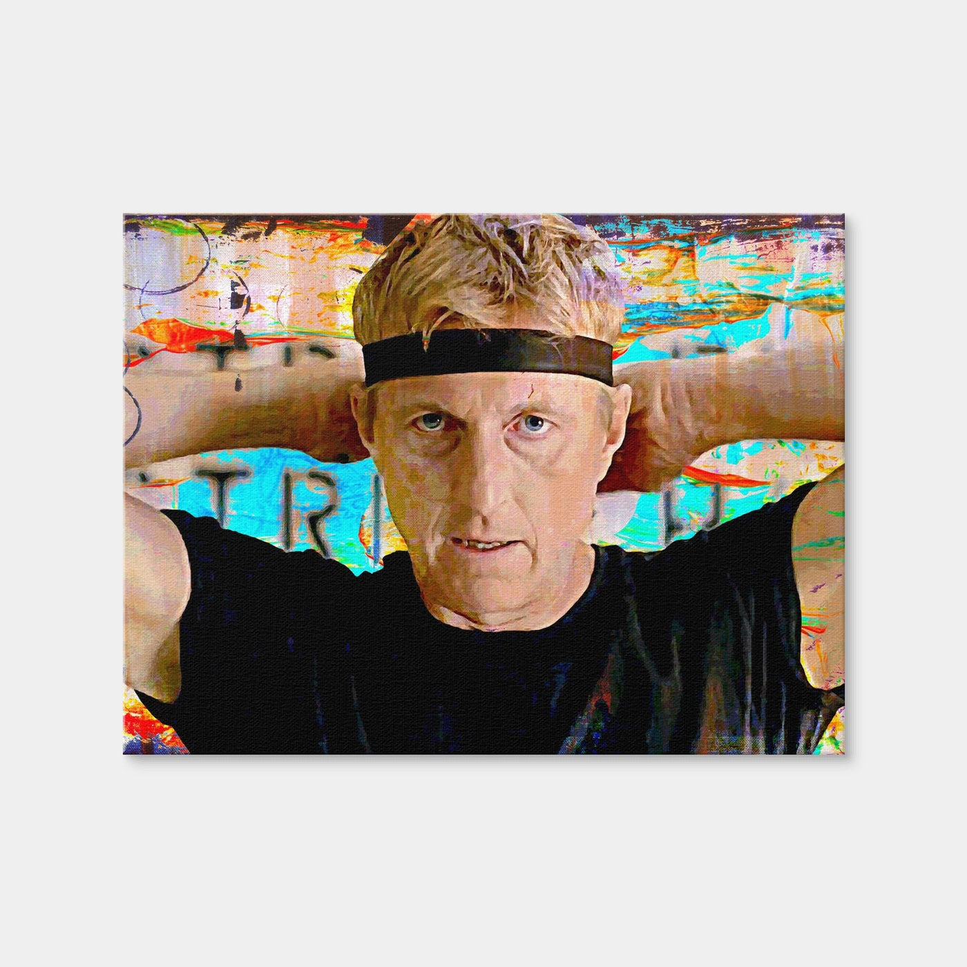 AUTO-MOCKUP WHITE | Johnny Lawrence | 1 Piece | Gallery Wrap Canvas | group=4x3