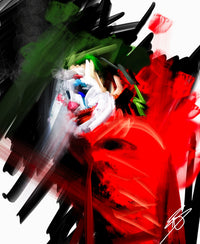 Joker Abstract Wall Art
