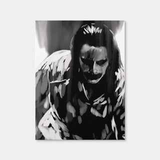 AUTO-MOCKUP WHITE | Joker In Black And White | 1 Piece | Gallery Wrap Canvas | group=3x4