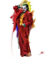 Joker Paint Wall Art