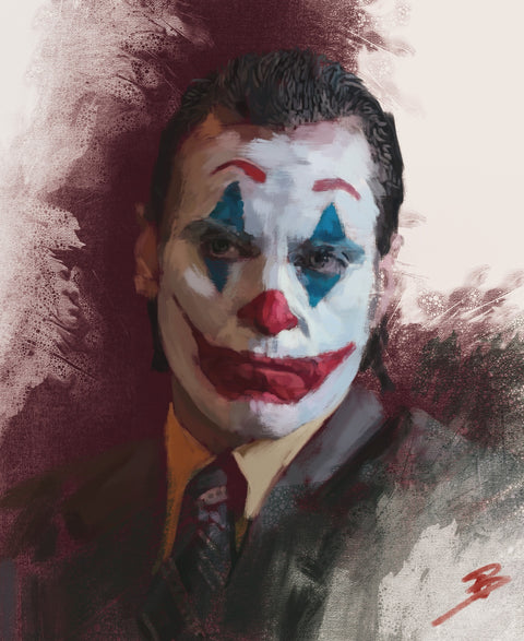 Joker Phoenix Wall Art