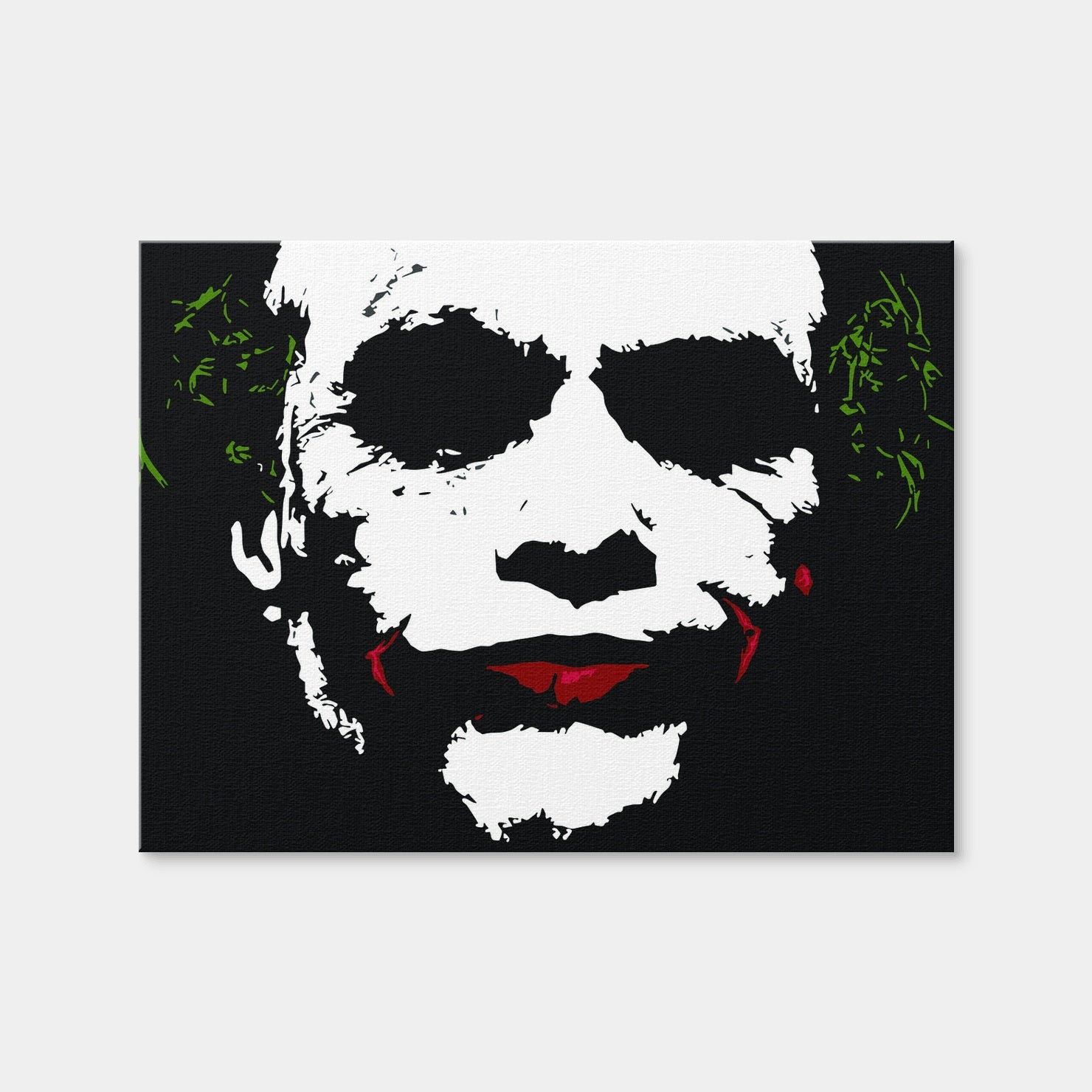 AUTO-MOCKUP WHITE | Joker Splatter | 1 Piece | Gallery Wrap Canvas | group=4x3