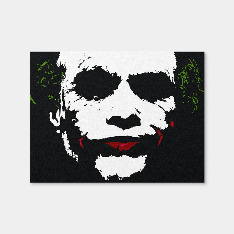 AUTO-MOCKUP WHITE | Joker Splatter | 1 Piece | Gallery Wrap Canvas | group=4x3