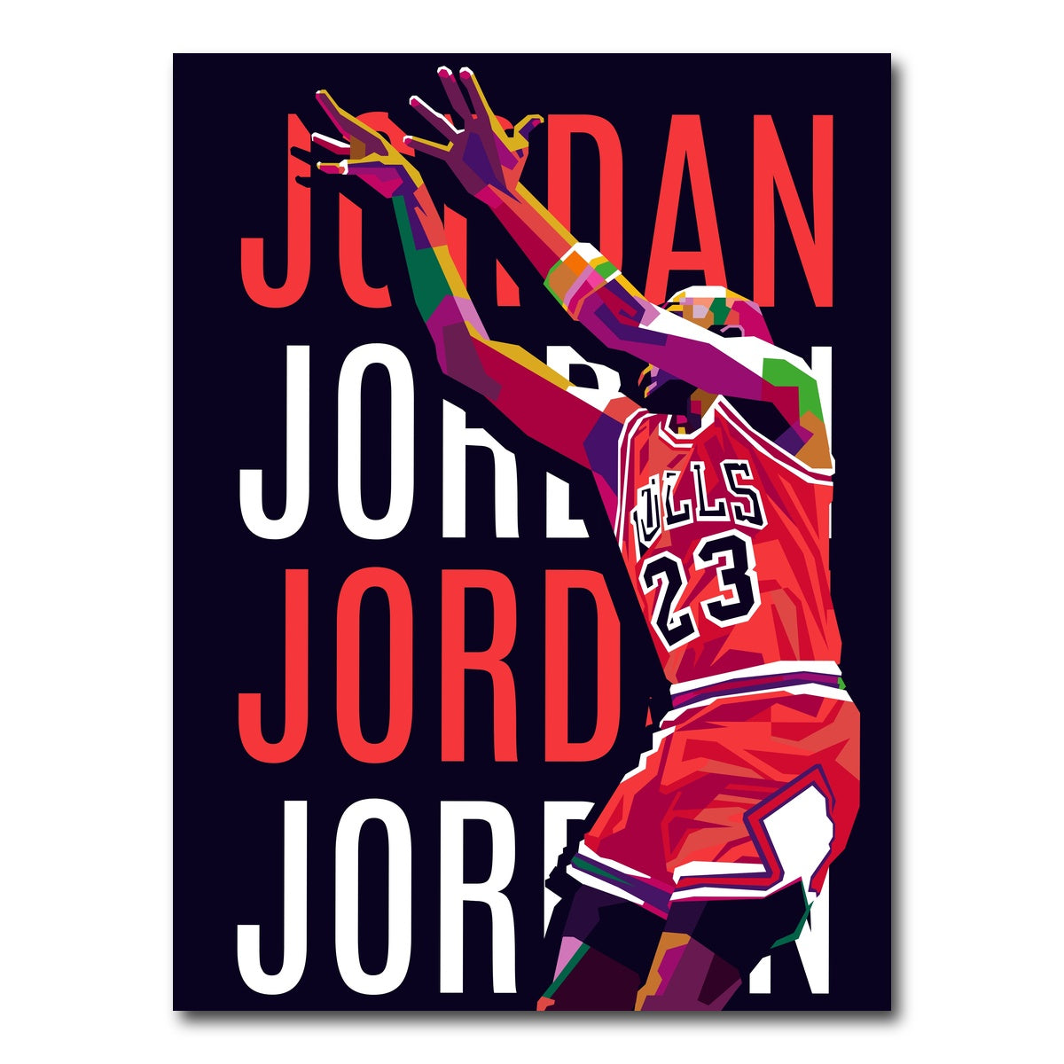 AUTO-MOCKUP WHITE | Jordan | 1 Piece | Gallery Wrap Canvas | group=3x4