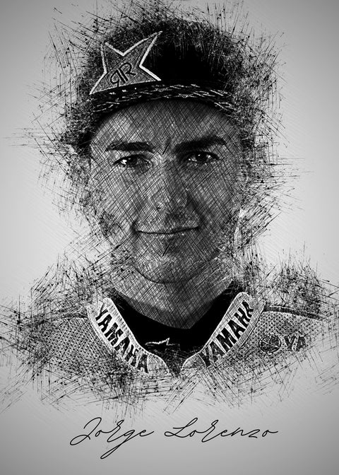 Jorge Lorenzo Wall Art