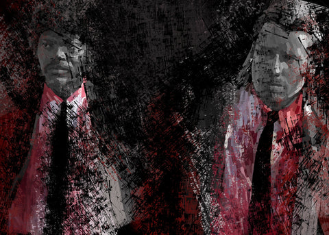 Jules and Vincent See Red Wall Art