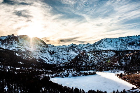 June Lake Sunset Wall Art