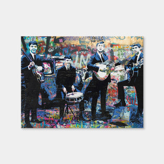 AUTO-MOCKUP WHITE | Junk Yard Beatles | 1 Piece | Gallery Wrap Canvas | group=4x3