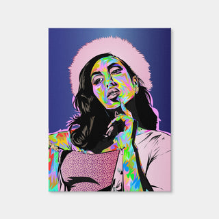 AUTO-MOCKUP WHITE | Kali Uchis | 1 Piece | Gallery Wrap Canvas | group=3x4