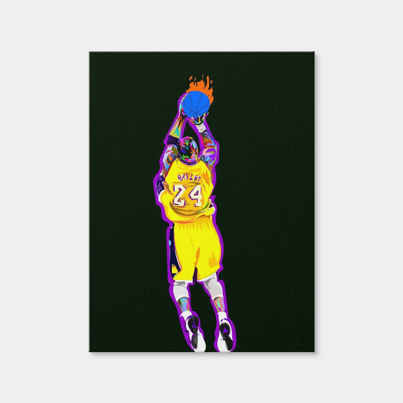 AUTO-MOCKUP WHITE | Kobe 1 | 1 Piece | Gallery Wrap Canvas | group=3x4