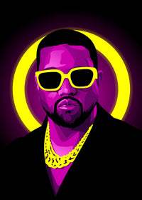 Kanye west Shades Wall Art