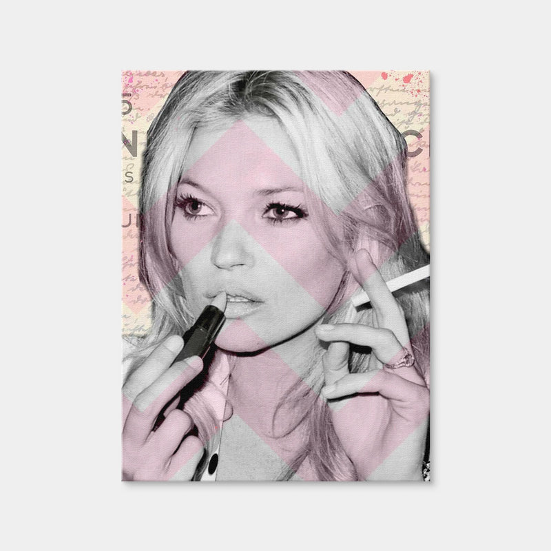 AUTO-MOCKUP WHITE | Kate Moss | 1 Piece | Gallery Wrap Canvas | group=3x4