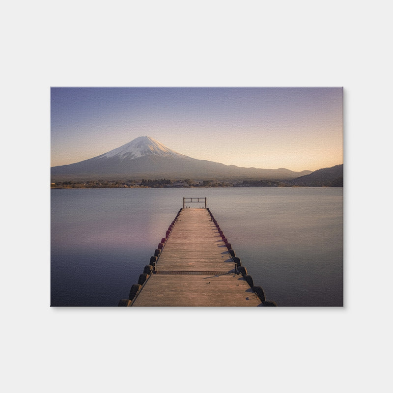 AUTO-MOCKUP WHITE | Kawaguchiko Lake | 1 Piece | Gallery Wrap Canvas | group=4x3